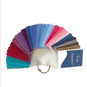 True Summer 25 card Seasonal Color Fans by Style Solutions for You